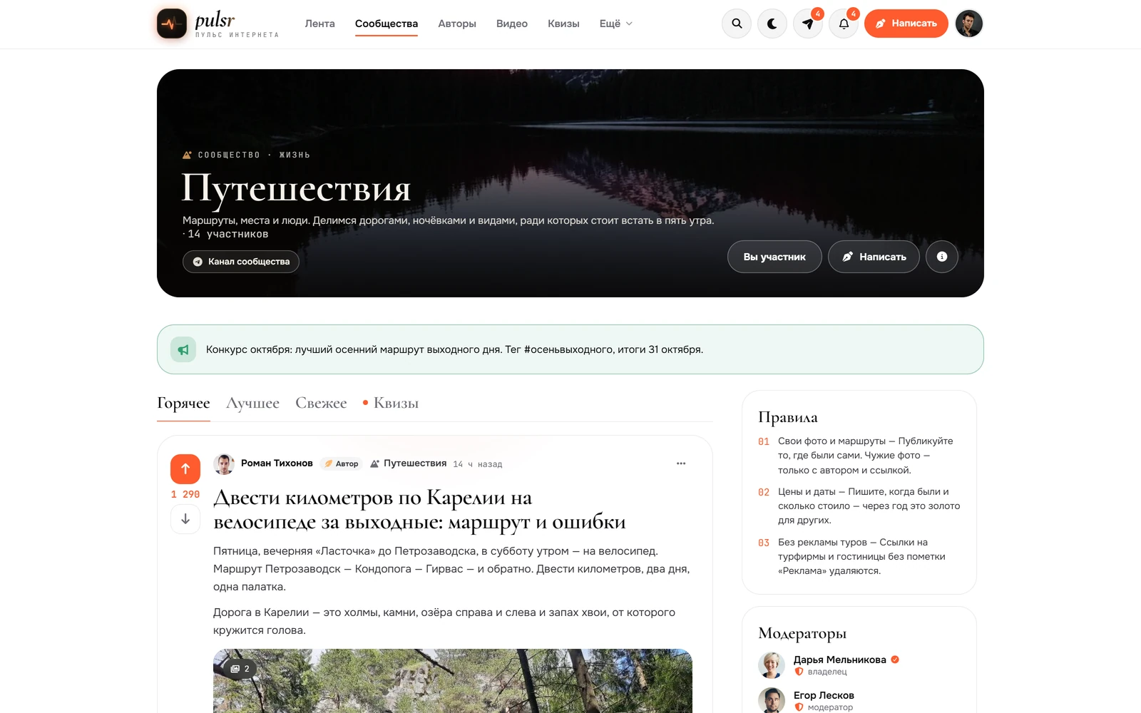 Pulsr — знімок екрана 6
